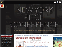 Tablet Screenshot of newyorkpitchconference.com